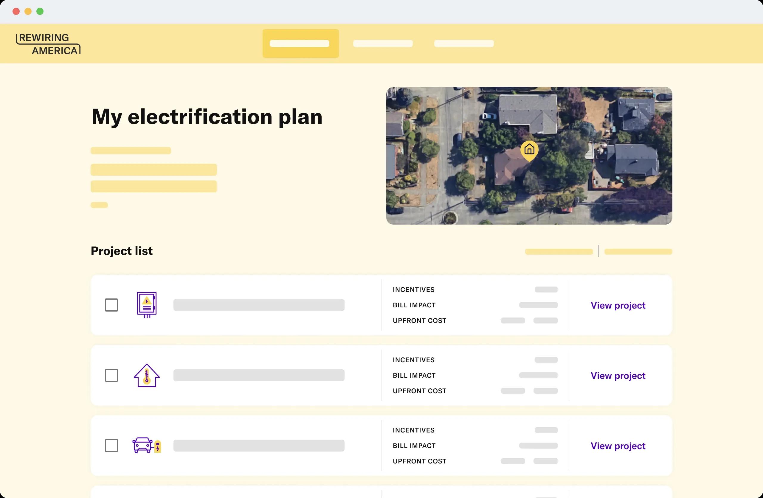 My electrification plan